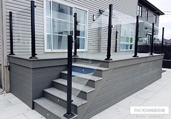 Clôture Frontenac modèle Crystal par Patio Design inc.