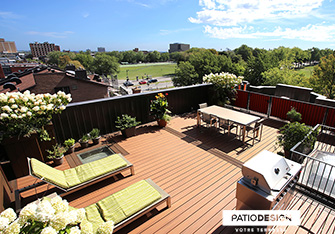 Toit-terrasse par Patio Design inc.